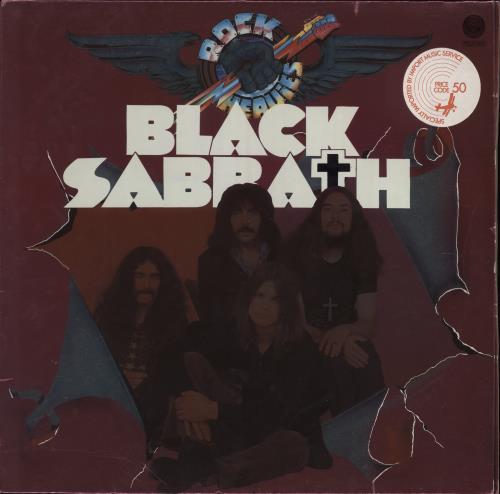 Black Sabbath Rock Heavies vinyl LP album (LP record) German BLKLPRO86642