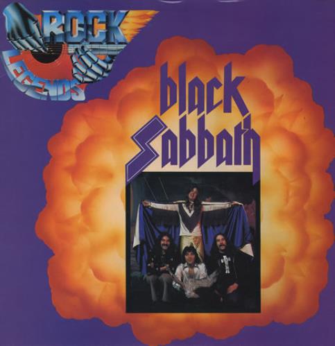 Black Sabbath Rock Legends vinyl LP album (LP record) Australian BLKLPRO372689
