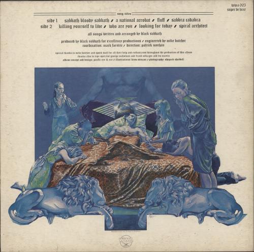 Black Sabbath Sabbath Bloody Sabbath - 2nd - EX vinyl LP album (LP record) UK BLKLPSA879428