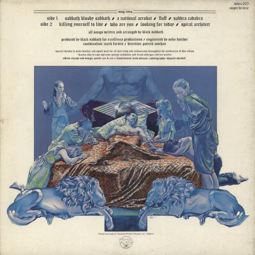 Black Sabbath Sabbath Bloody Sabbath - 3rd + Inner - EX vinyl LP album (LP record) UK BLKLPSA555436