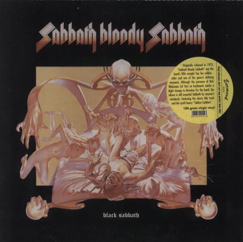 Black Sabbath Sabbath Bloody Sabbath vinyl LP album (LP record) Italian BLKLPSA352563