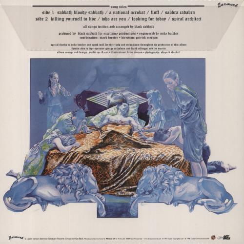 Black Sabbath Sabbath Bloody Sabbath vinyl LP album (LP record) Italian BLKLPSA352563