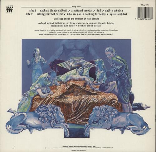 Black Sabbath Sabbath Bloody Sabbath vinyl LP album (LP record) German BLKLPSA459285