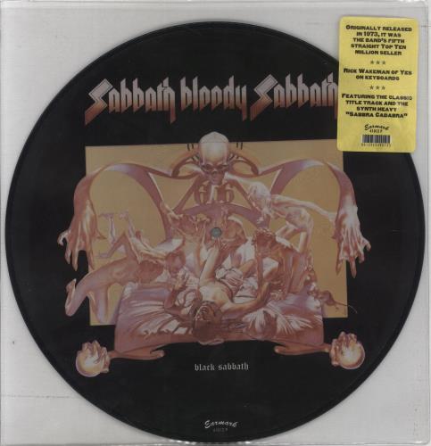 Black Sabbath Sabbath Bloody Sabbath picture disc LP (vinyl picture disc album) Italian BLKPDSA858696