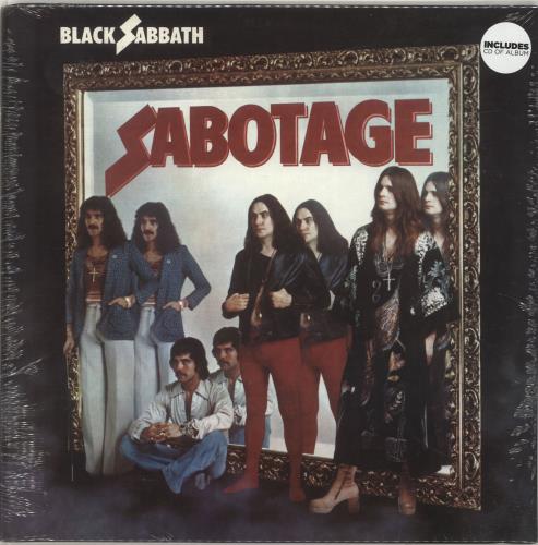 Black Sabbath Sabotage + Bonus CD - Sealed vinyl LP album (LP record) UK BLKLPSA690668
