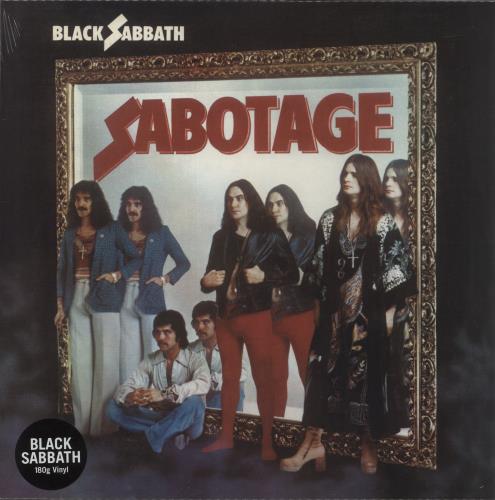 Black Sabbath Sabotage - 180 Gram Vinyl - Sealed vinyl LP album (LP record) UK BLKLPSA880588