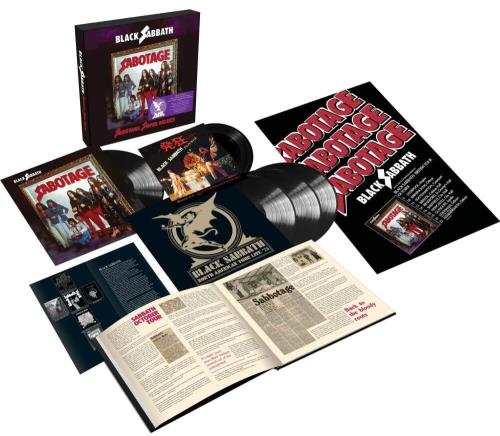 Black Sabbath Sabotage - Super Deluxe Edition 4LP & 7" - Sealed Vinyl Box Set UK BLKVXSA863694