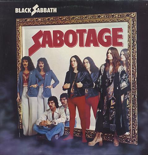 Black Sabbath Sabotage vinyl LP album (LP record) Dutch BLKLPSA391488