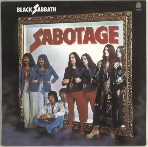 Black Sabbath Sabotage vinyl LP album (LP record) Australian BLKLPSA719410