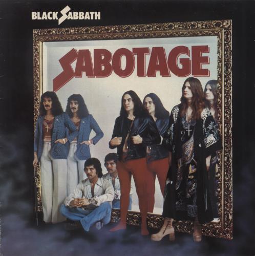 Black Sabbath Sabotage vinyl LP album (LP record) UK BLKLPSA829011