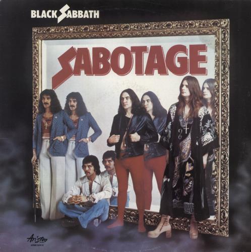 Black Sabbath Sabotage vinyl LP album (LP record) Italian BLKLPSA869665