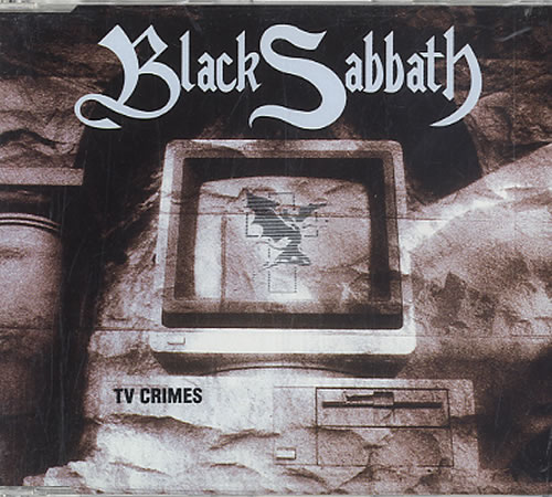 Black Sabbath T.V. Crimes CD single (CD5 / 5") German BLKC5TV06068