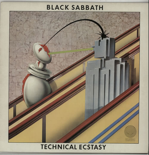 Black Sabbath Technical Ecstasy - Opened shrink vinyl LP album (LP record) UK BLKLPTE606689