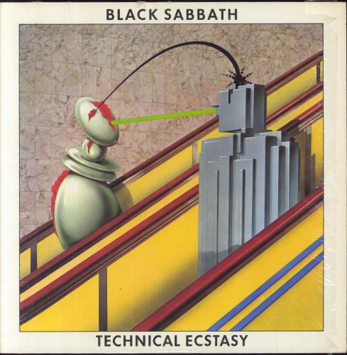 Black Sabbath Technical Ecstasy - Shrink vinyl LP album (LP record) US BLKLPTE832419