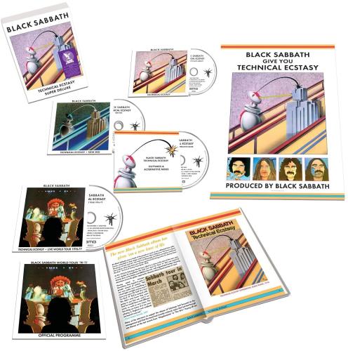 Black Sabbath Technical Ecstasy - Super Deluxe 4CD Edition - Sealed CD Album Box Set UK BLKDXTE776444