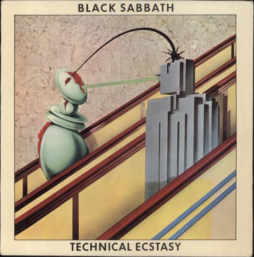 Black Sabbath Technical Ecstasy vinyl LP album (LP record) Greek BLKLPTE568308
