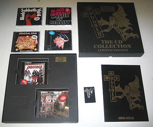 Black Sabbath The C.D. Collection CD Album Box Set UK BLKDXTH14713