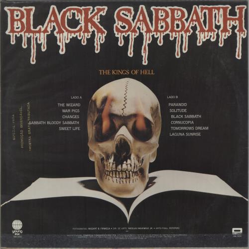 Black Sabbath The Kings Of Hell vinyl LP album (LP record) Brazilian BLKLPTH235236
