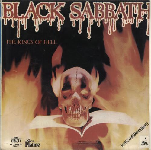Black Sabbath The Kings Of Hell vinyl LP album (LP record) Yugoslavian BLKLPTH695373