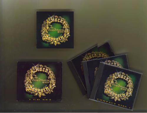 Black Sabbath The Ozzy Osbourne Years CD Album Box Set Australian BLKDXTH110693