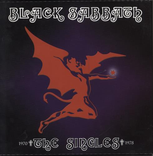 Black Sabbath The Singles 7" single box set UK BLK7XTH768087