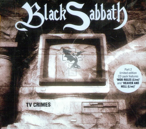 Black Sabbath Tv Crimes CD single (CD5 / 5") UK BLKC5TV19582