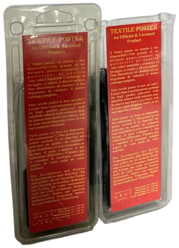 Black Sabbath Two Black Sabbath Textile Flags memorabilia UK BLKMMTW857226