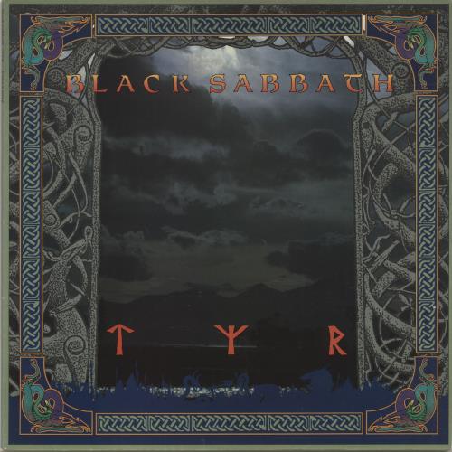Black Sabbath Tyr - 1st vinyl LP album (LP record) UK BLKLPTY693649