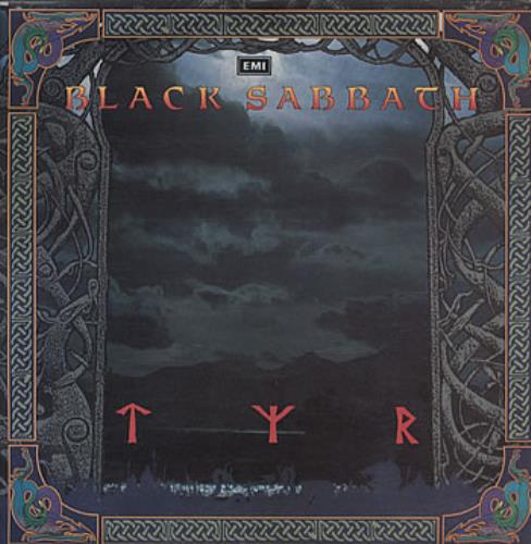 Black Sabbath Tyr vinyl LP album (LP record) Colombian BLKLPTY321117