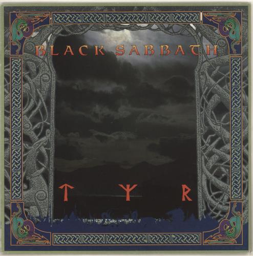 Black Sabbath Tyr vinyl LP album (LP record) Italian BLKLPTY726670
