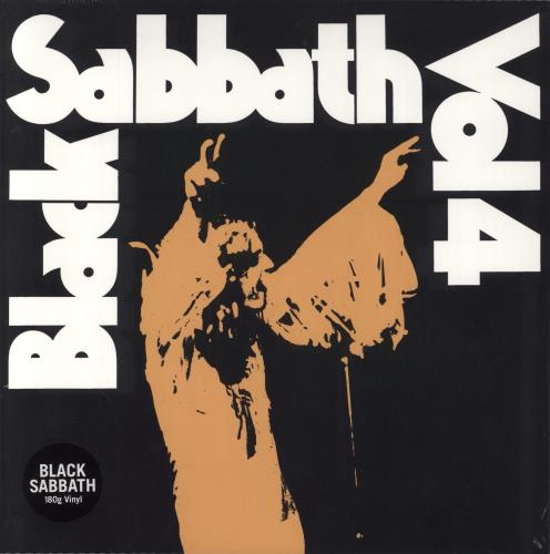 Black Sabbath Vol. 4 - 180 Gram Black Vinyl - Sealed vinyl LP album (LP record) UK BLKLPVO794401