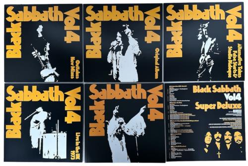 Black Sabbath Vol. 4 - Super Deluxe Edition Vinyl Box Set UK BLKVXVO835718