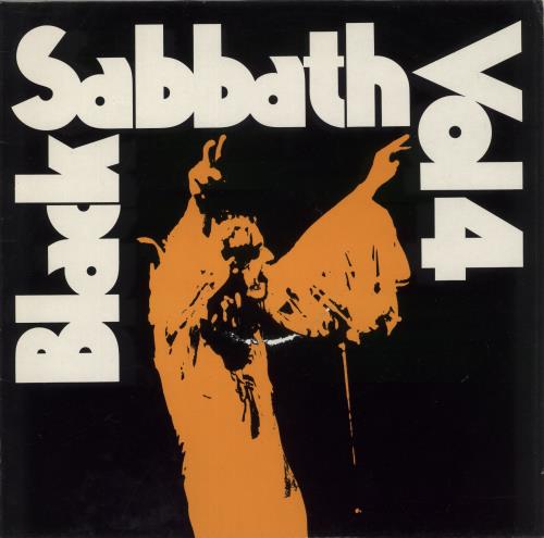 Black Sabbath Vol. 4 - VG vinyl LP album (LP record) German BLKLPVO877497
