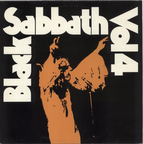 Black Sabbath Vol. 4 vinyl LP album (LP record) UK BLKLPVO730070