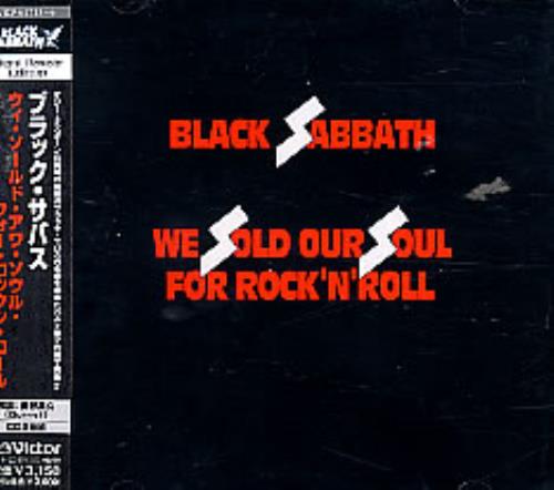 Black Sabbath We Sold Our Soul For Rock 'n' Roll 2 CD album set (Double CD) Japanese BLK2CWE255393