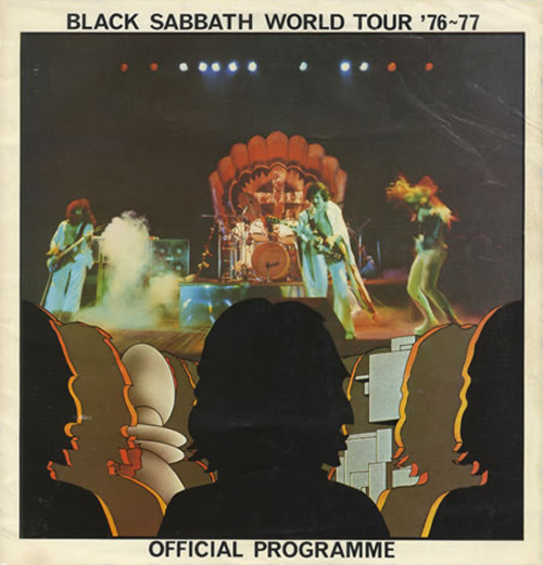 Black Sabbath World Tour '76~77 - EX tour programme UK BLKTRWO362436