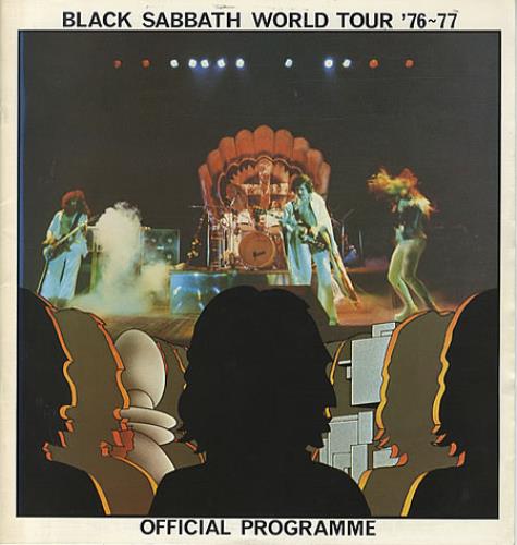 Black Sabbath World Tour '76~'77 tour programme UK BLKTRWO164988