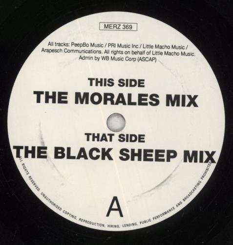 Black Sheep Strobelite Honey - Promo 7" vinyl single (7 inch record / 45) UK Y3C07ST855263