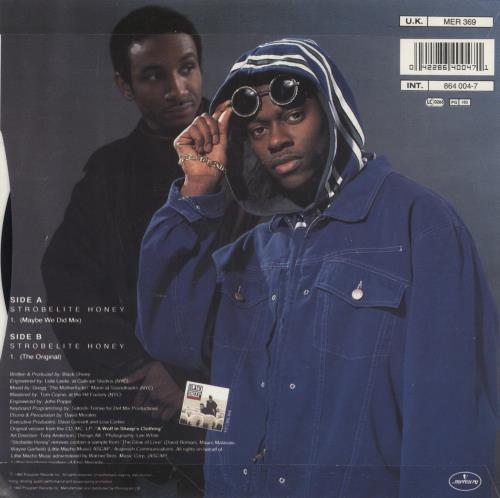 Black Sheep Strobelite Honey - Promo 7" vinyl single (7 inch record / 45) UK Y3C07ST855263