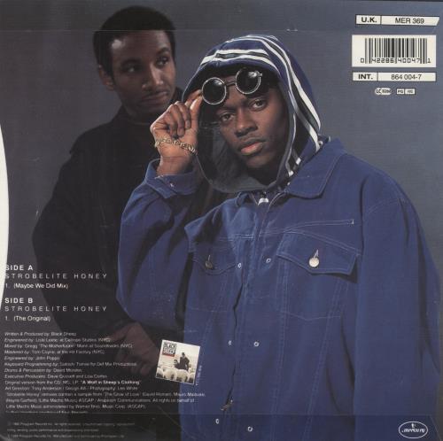 Black Sheep Strobelite Honey 7" vinyl single (7 inch record / 45) UK Y3C07ST855262