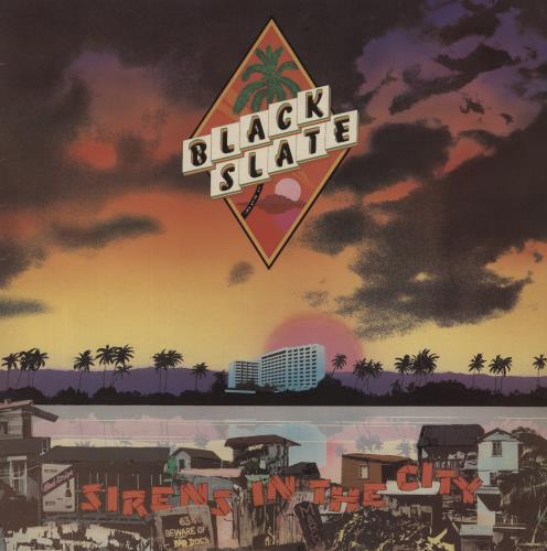 Black Slate Sirens In The City vinyl LP album (LP record) UK BS-LPSI566763