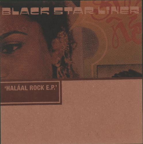 Black Star Liner Halaal Rock E.P. 7" vinyl single (7 inch record / 45) UK BHV07HA388081