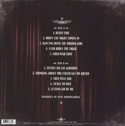 Black Star Riders Heavy Fire picture disc LP (vinyl picture disc album) UK E9BPDHE792762