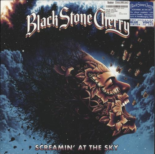 Black Stone Cherry Screamin' At The Sky - Blue Vinyl vinyl LP album (LP record) UK AH9LPSC863958