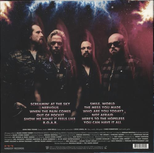 Black Stone Cherry Screamin' At The Sky - Blue Vinyl vinyl LP album (LP record) UK AH9LPSC863958