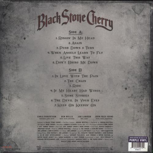 Black Stone Cherry The Human Condition - 180g Purple Vinyl - Sealed vinyl LP album (LP record) UK AH9LPTH775715