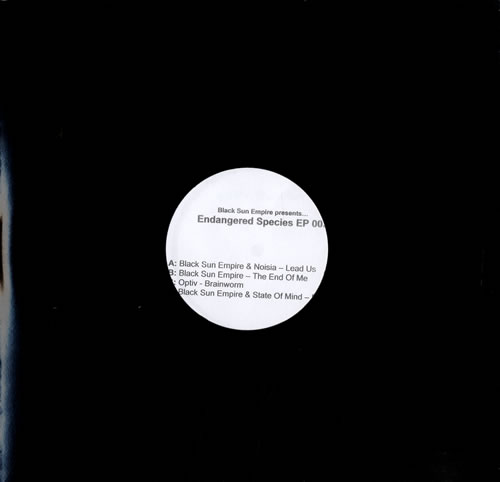Black Sun Empire Endangered Species EP 12" vinyl single (12 inch record / Maxi-single) Dutch C8G12EN560642