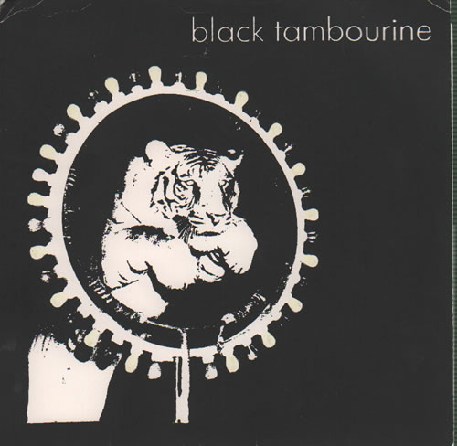Black Tambourine By Tomorrow EP - 1st - Tiger Sleeve 7" vinyl single (7 inch record / 45) US B4E07BY634613