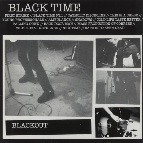 Black Time Blackout vinyl LP album (LP record) US -NFLPBL894232