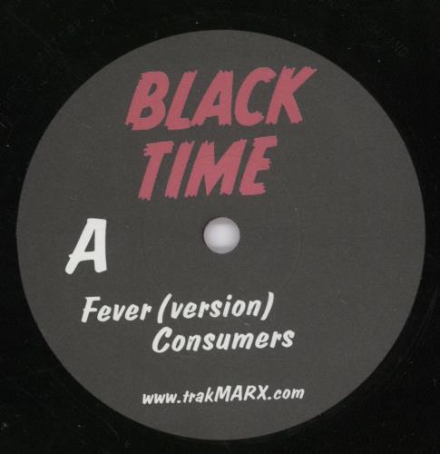 Black Time Fever 7" vinyl single (7 inch record / 45) UK -NF07FE891849